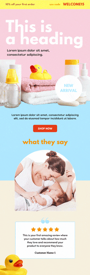 Product Launch Email Template - Rockstar Emails