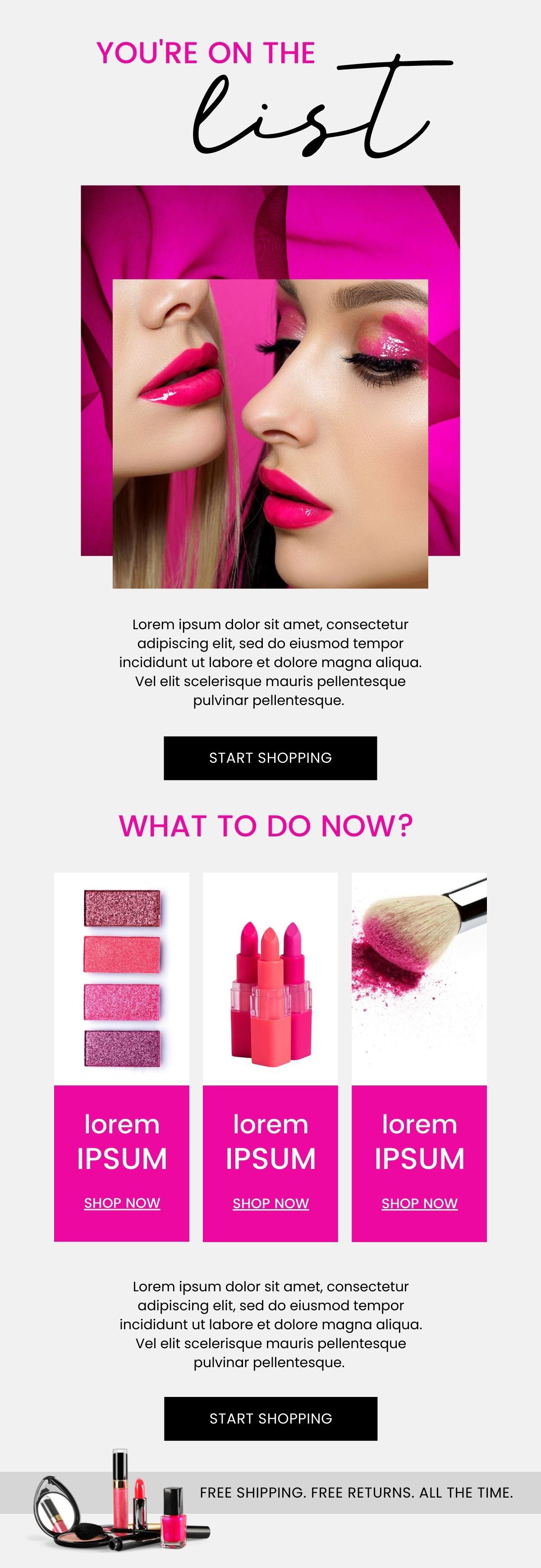 Welcome Flow Email Template