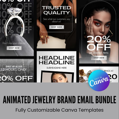 Animated Jewelry Email Template