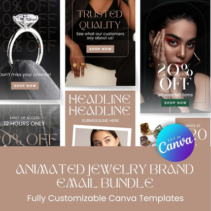 Animated Jewelry Email Template