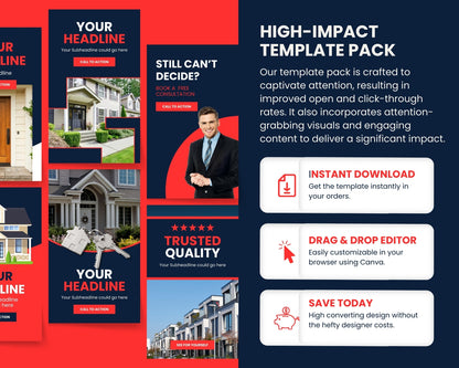 Animated Email Template for Real Estate Leads