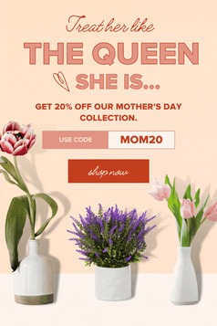 Mother's Day Holiday Email Template - Rockstar Emails