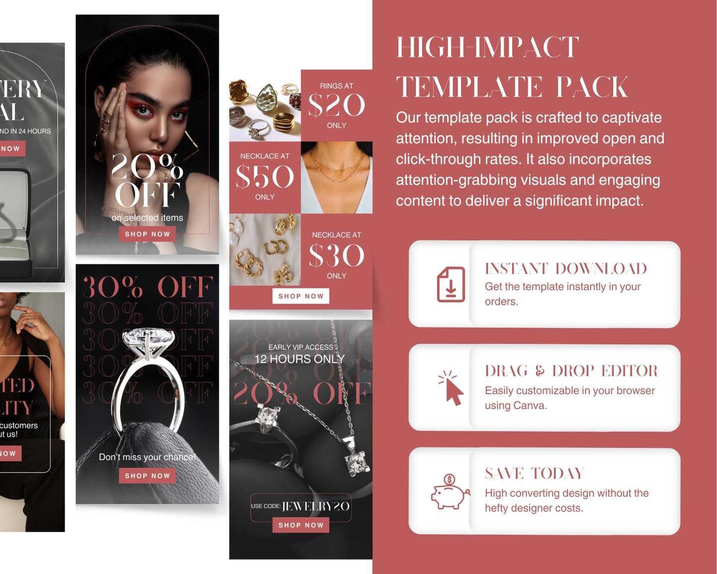 Animated Jewelry Email Template