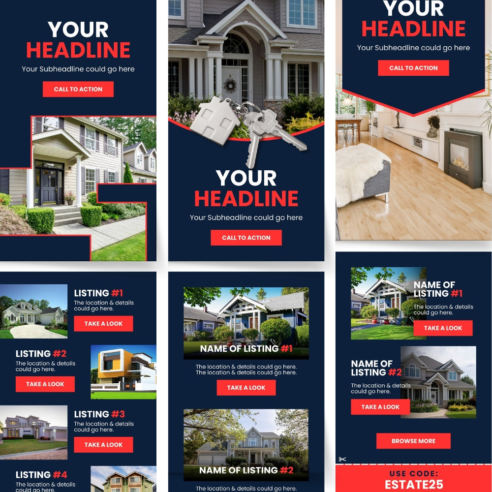 Animated Email Marketing Templates for Real Estate