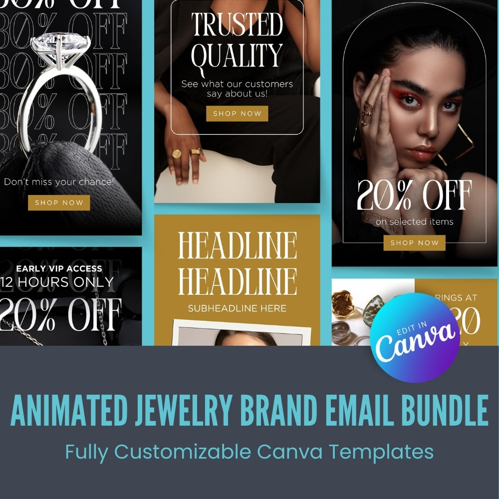 Animated Jewelry Email Template