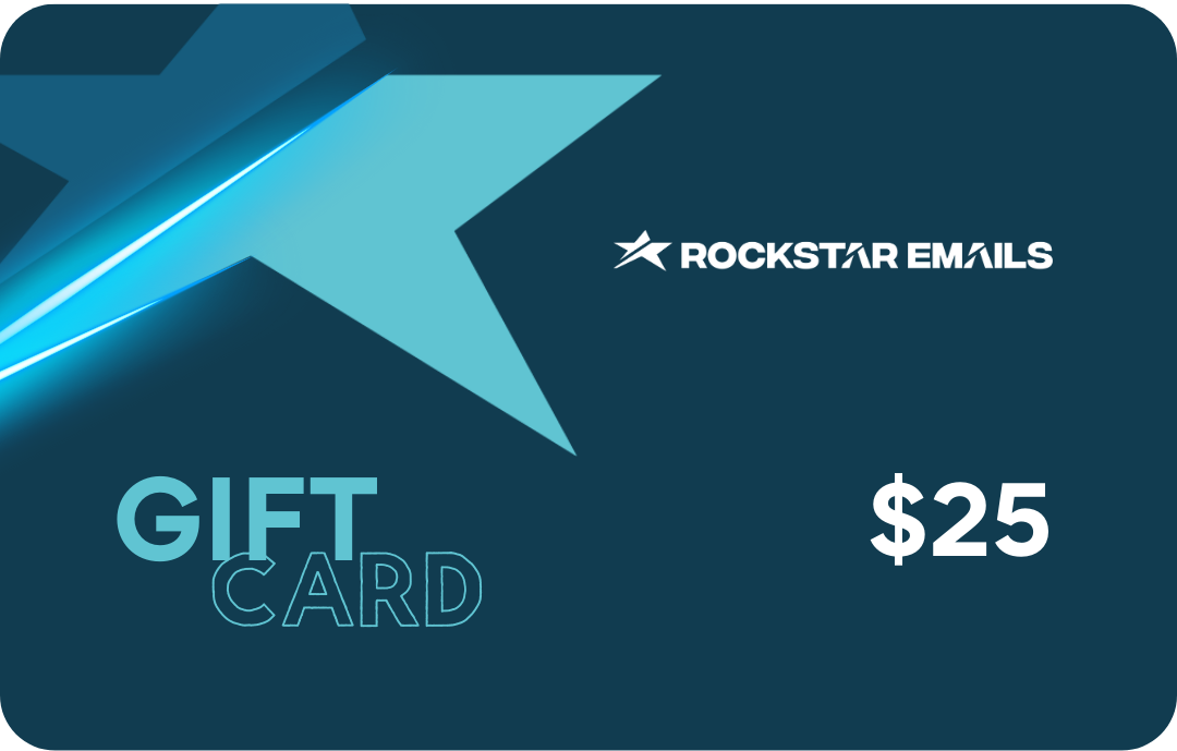 Rockstar Emails Gift Card $25