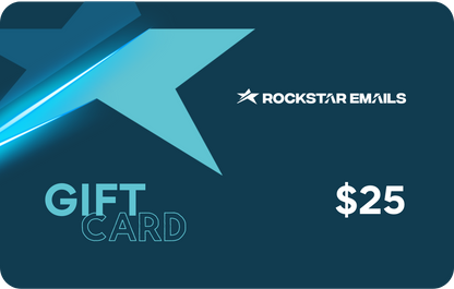 Rockstar Emails Gift Card $25