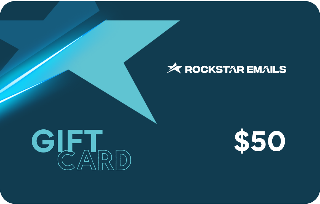 Rockstar Emails Gift Card $50